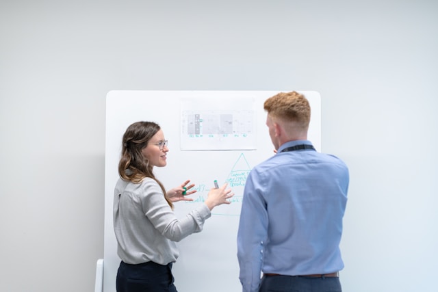 Betere communicatie uitwerken op het whiteboard voor betere resultaten