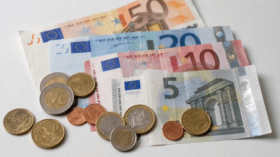 euro's geld