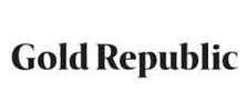 gold republic logo wit