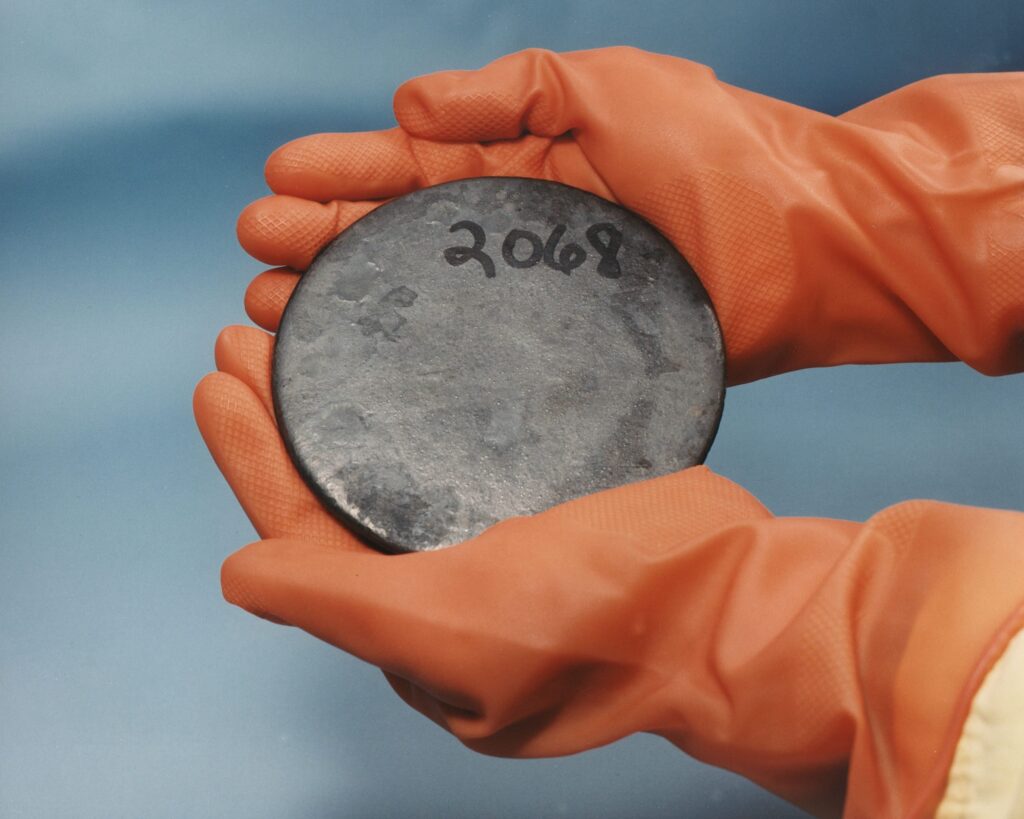 uranium schijf